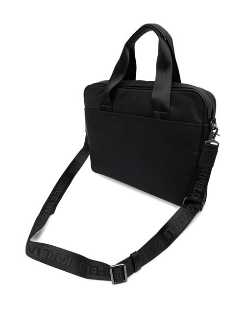 Borsa porta pc con patch logo Karl Lagerfeld | A4M30191999